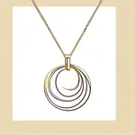 small golden pendant image